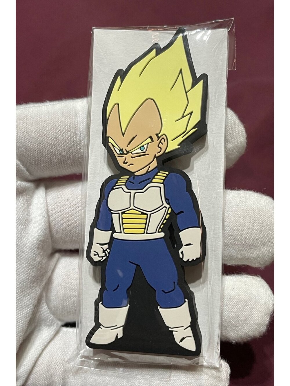 Ichiban Kuji Dragonball Duel to the Future!! Prize H Rubber Stand Saiyan Vegeta